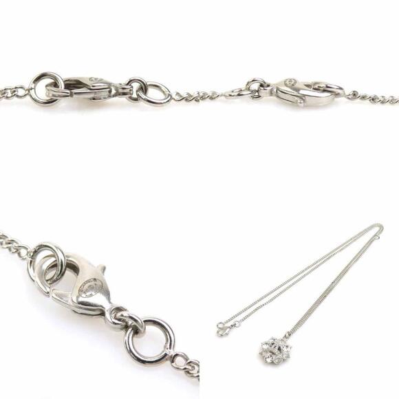 CHANEL Silver Necklace